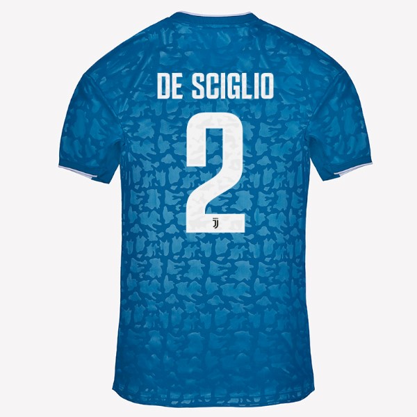 Camiseta Juventus NO.2 De Sciglio 3ª 2019/20 Azul